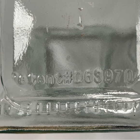 Glass Bulb Vase Square Clear With Flared Top 5” Tall EUC Flower Floral Flared - Picture 12 of 13